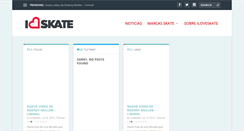 Desktop Screenshot of iloveskate.net